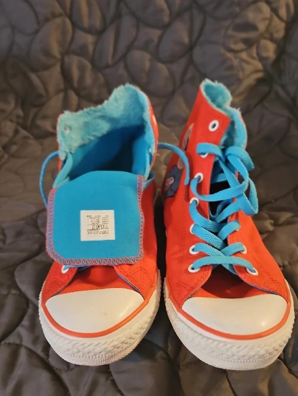 Converse Canvas Vintage Dr Seuss Thing 1&2. Excellent Condition